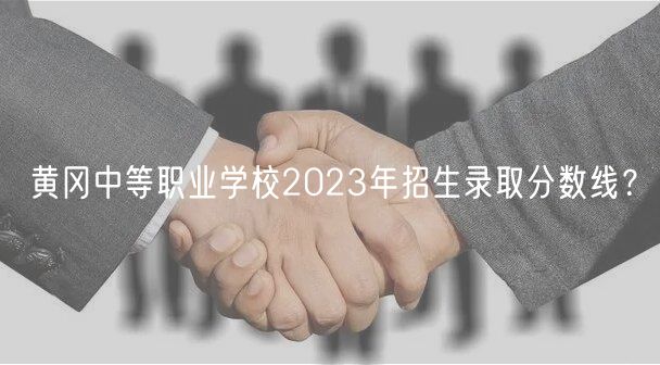 黃岡中等職業學校2023年招生錄取分數線？