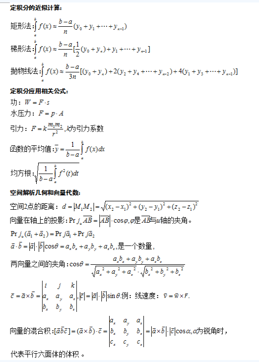 2020年成人高考專升本高數考試公示大全1